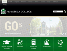 Tablet Screenshot of pencol.edu
